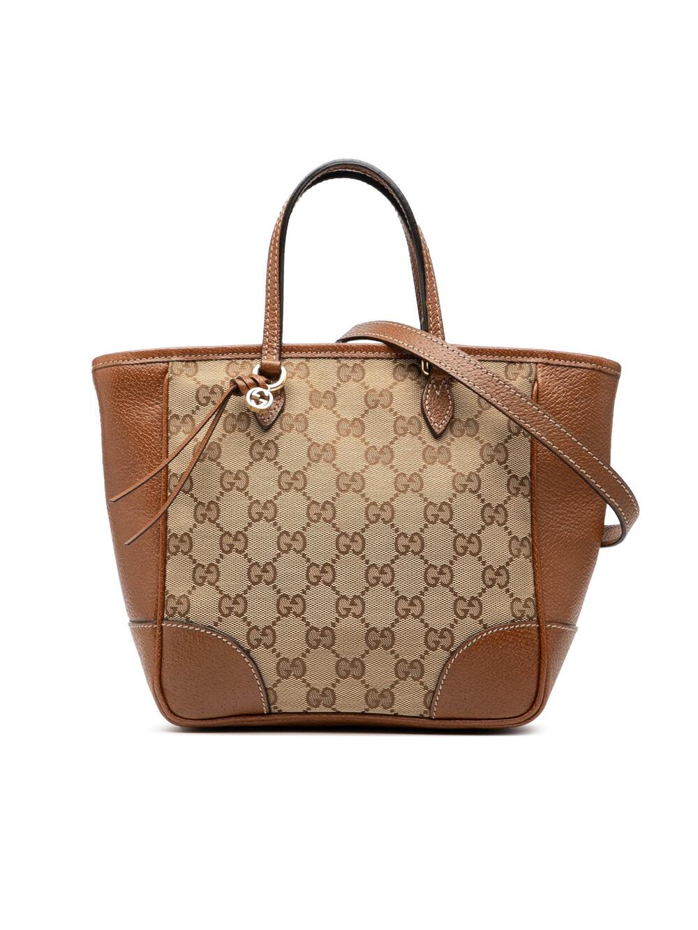 Gucci Bree Convertible Tote Gg Canvas #341244G85B